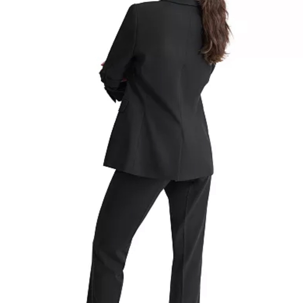 NWT DKNY Ruched-Sleeve Blazer - Picture 4 of 7